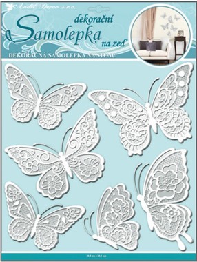 10068 3D lepke falmatrica