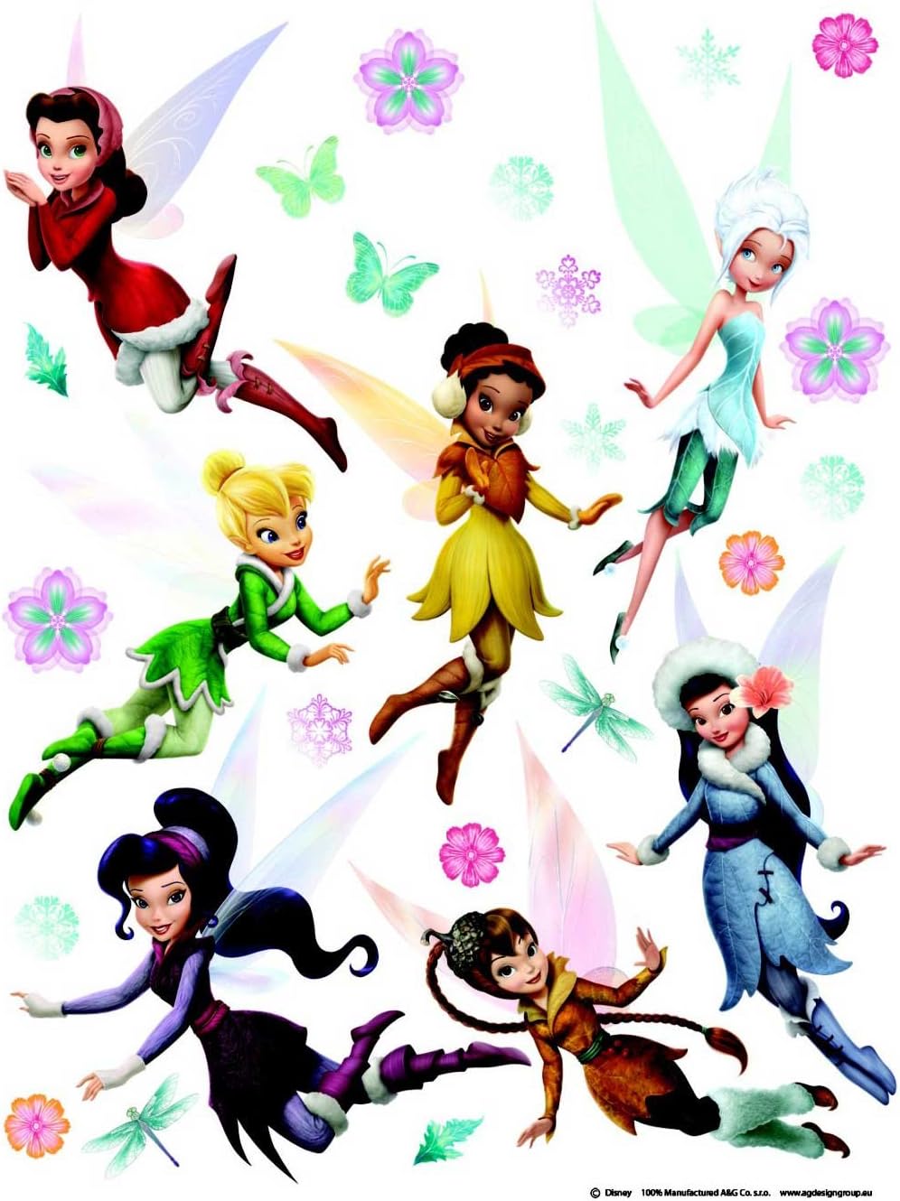 1707 Tündérek Disney falmatrica