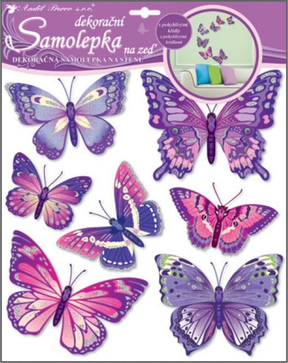 10162 3D lepke falmatrica
